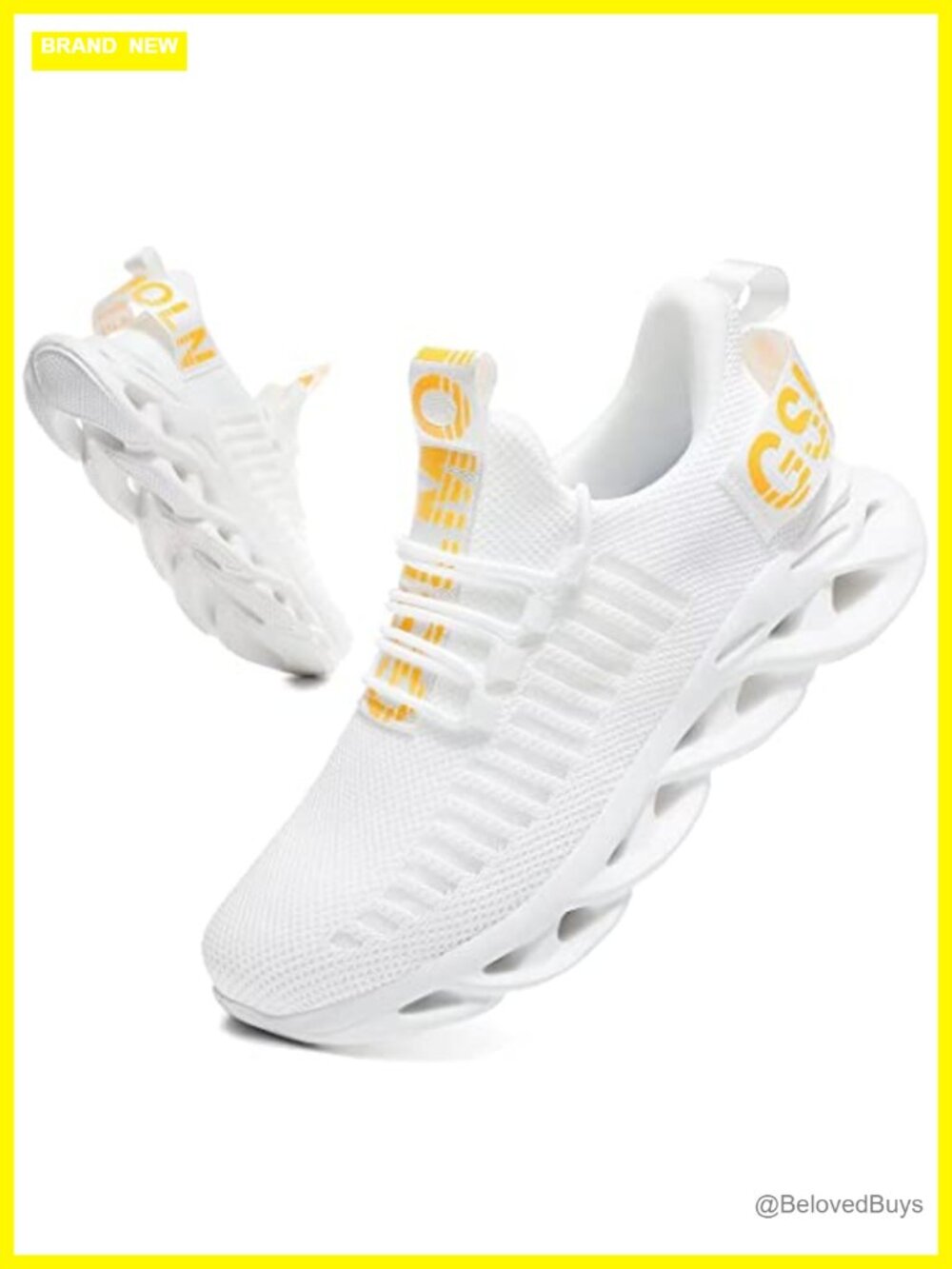 Jakcuz Women's Lace Up Walking Shoes Breathable Ultra Lightweight Platform